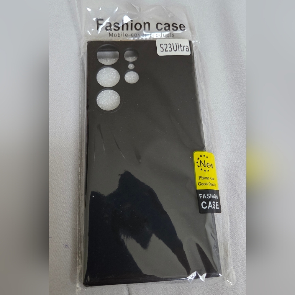 Black Phone Case for Samsung S23 Ultra